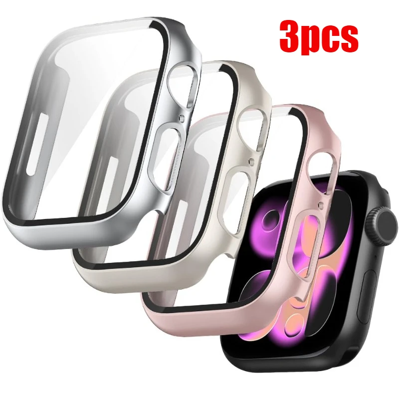yZ[z3 ̃KX + P[X Apple Watch 44 ~[g 40-41-38-42 ~[g 45 ~[g 46 ~[gXN[veN^[یJo[ Apple Watch 11 10 8 7 9 6 SE 5 4