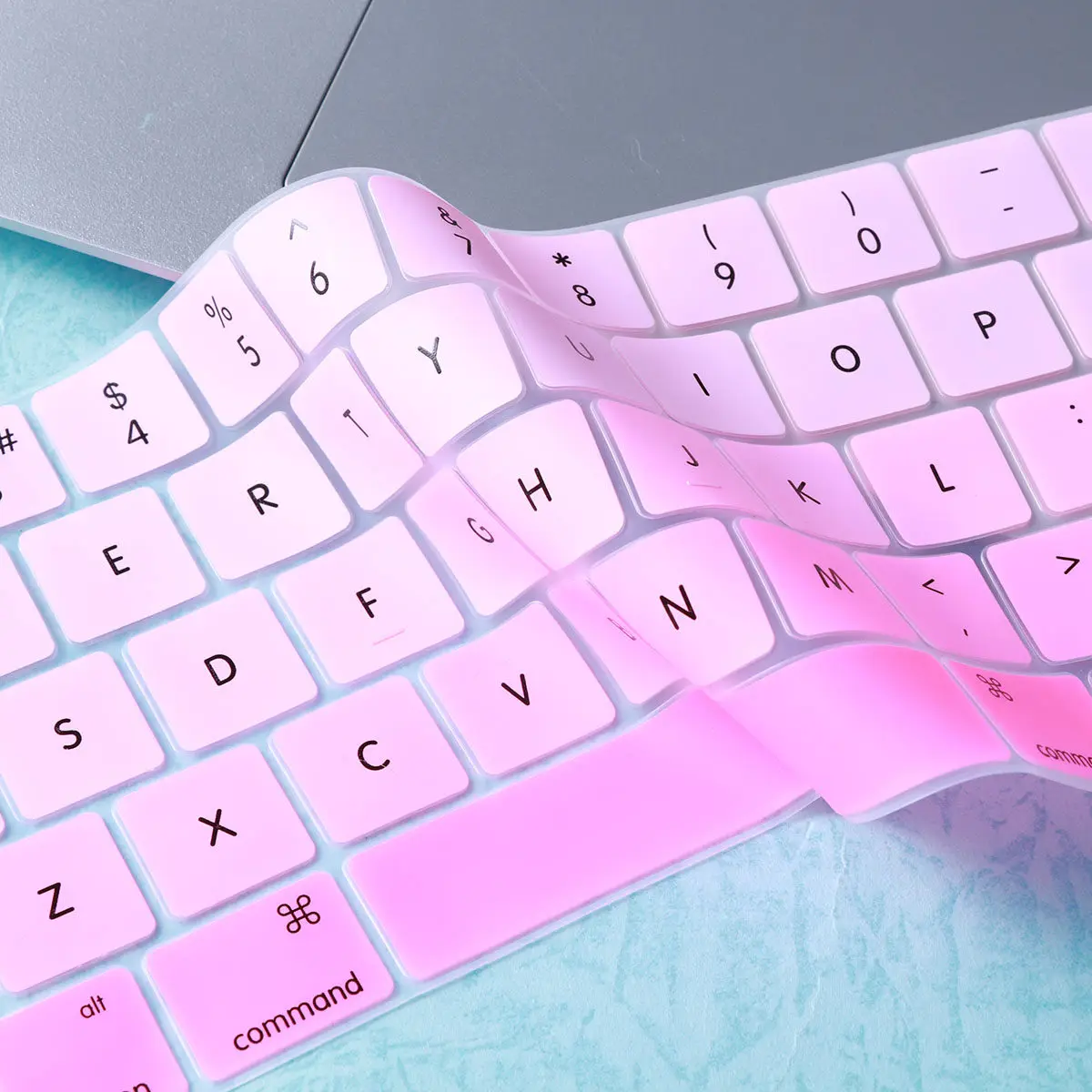 Ultra Thin Soft Silicone Keyboard Protective Film for 13 Inch and 15 Inch Water Resistant Washable