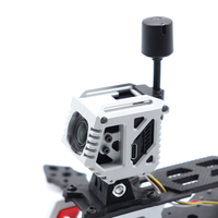 Camera CNC Holder For DJI O3 Air Unit Fixed Bracket Seat Safe Mount For FPV Racing Drone Frame Kit-AU47