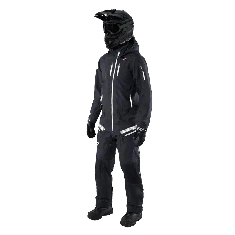 

Motorcycle riding suit set Mesh breathable racing suit set Thickened warm and cold proof suit
