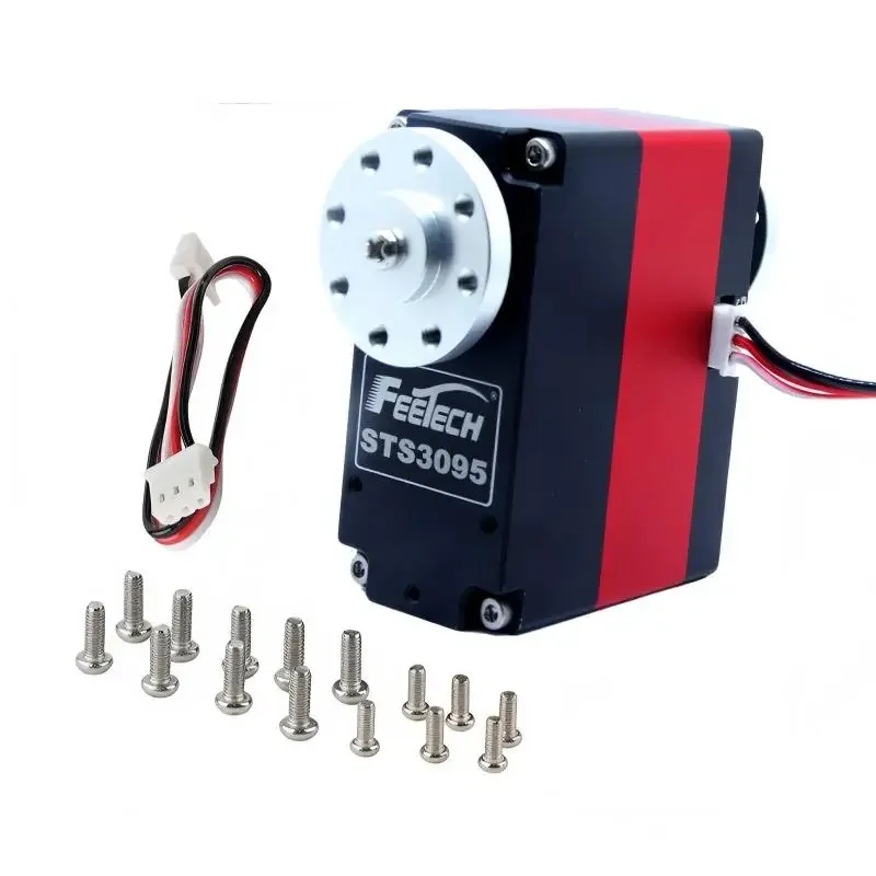 SmCp12V 7.4V 95kg 105kg STS3095 360degree TTL Feetech Servo With Feedback Protection For OpenSource Robotics Project Robot Arm W