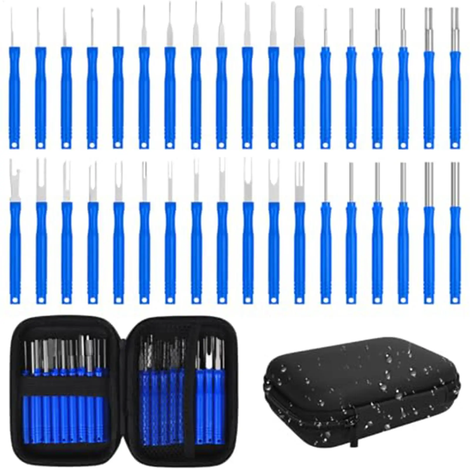 

Набор инструментов для снятия штифтов клеммы, набор инструментов для штифтов, автомобильный набор, разъемы для извлечения, автомобильные кабельные разъемы для удаления