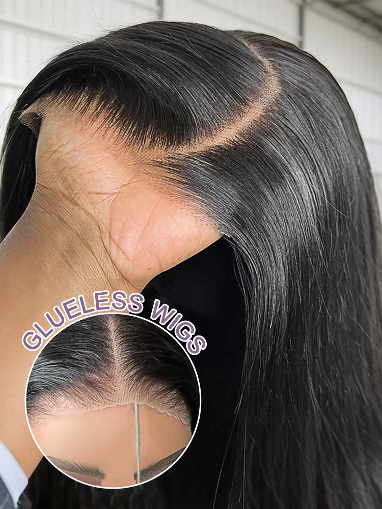 

Парик из 100% натуральных человеческих волос, 5x5, прямой, без клея, с многофункциональной разметкой, 250% плотность, 40 дюймов, вьетнамский, с кружевной передней частью 5x5.