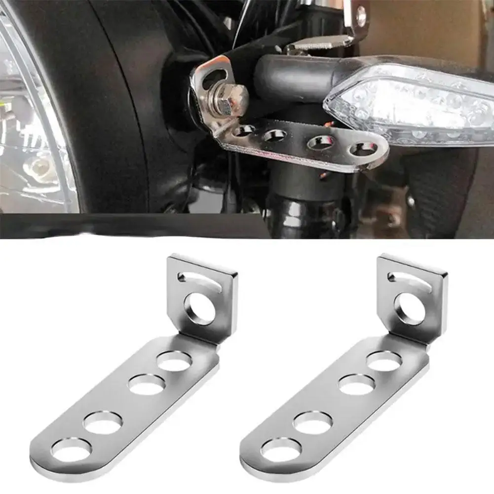 Universal Mounting Bracket For Motorcycle Headlight Rearview Mirror Spotlight Signal Lamp Fixed Bracket