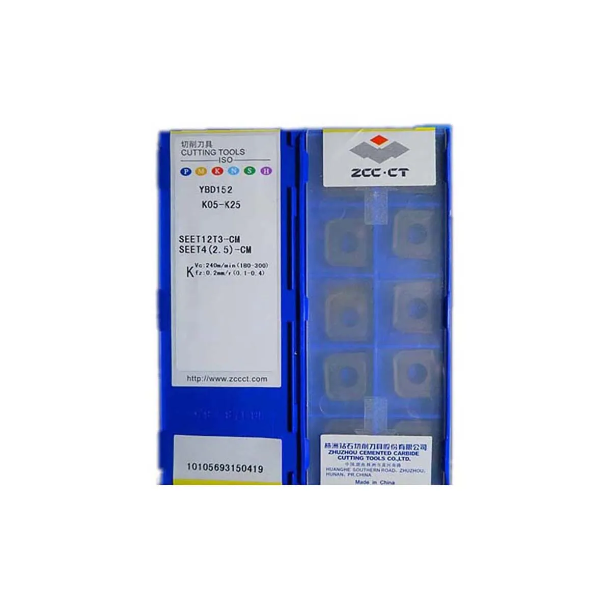 

ZCC CT оригинальная фреза и токарная обработка SEET1203 SEET120308PER SEET09T308PER SEET12T3 PM YBD252