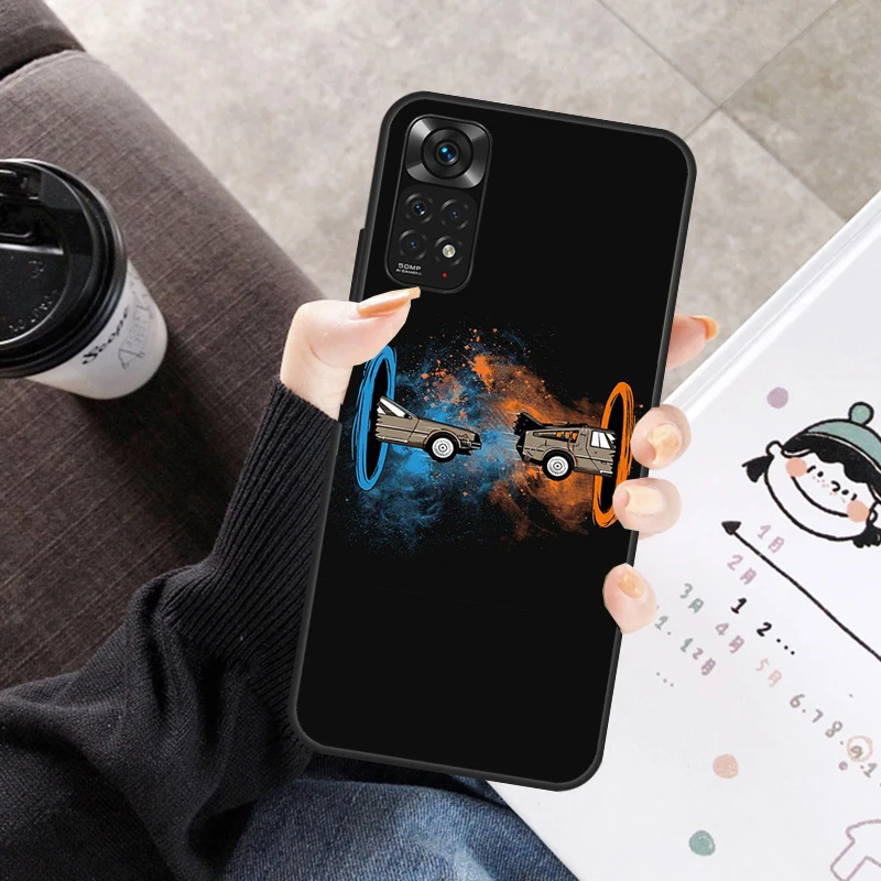 العودة إلى المستقبل الحال بالنسبة ل شاومي Redmi نوت 11 10 9 8 12 برو 10S 11S 12S غطاء ل Redmi 9 10 10A 9C 10C 12C