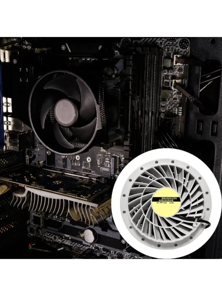 Powerful 15050 12V Fast Speed Blower Fan Delivering Massive Airflows for Efficient Inflation of Costumes and Effective Cooling