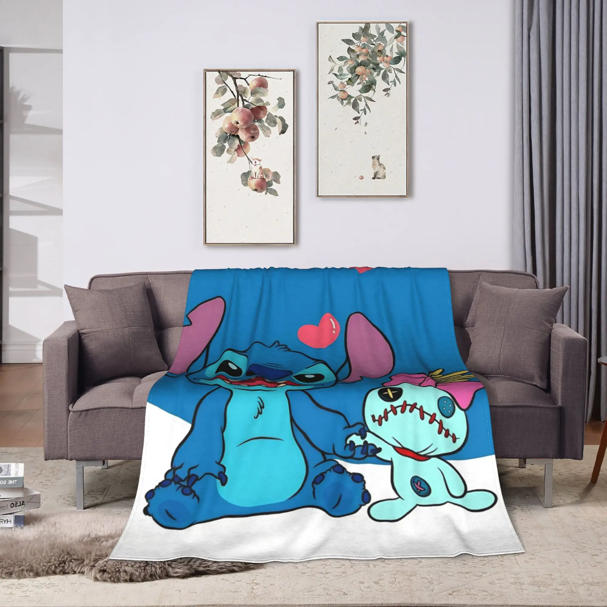 سوبر الدافئة بطانية الطفل التخييم لطيف غرز رمي بطانية الفانيلا المفرش للمنزل ديكور غطاء سرير أريكة مريحة