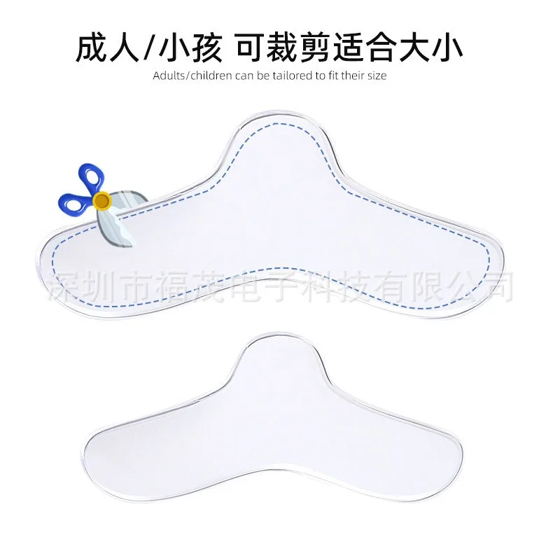 10Pcs/Box CPAP Nasal Pad Silicone Nose Protector, Anti-Pressure Mark Breathable Cushion for Mask, Comfort Fit Relief