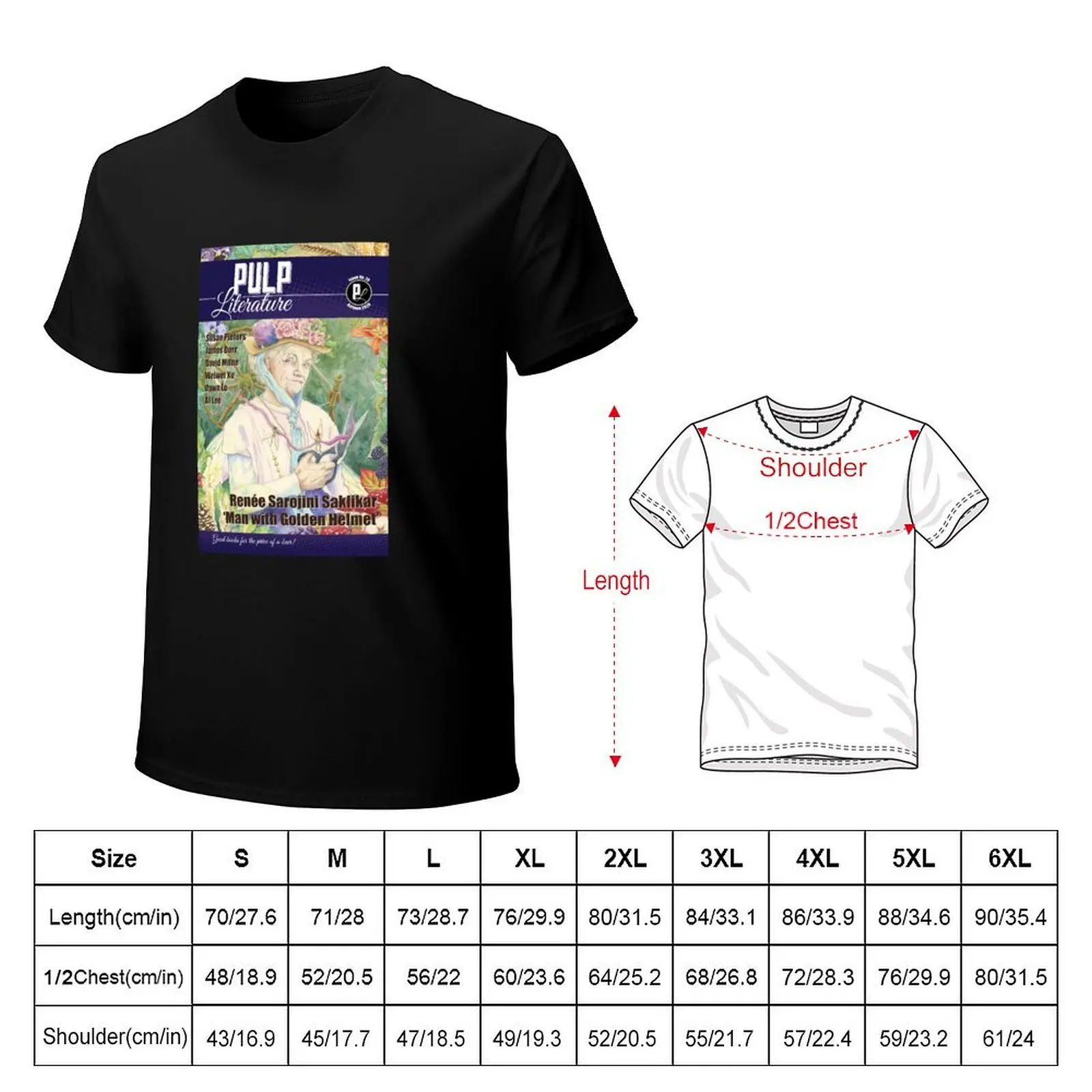 Pulp Literature Issue 28, Autumn 2020 T-Shirt Casual Everyday Wear T-Shirt