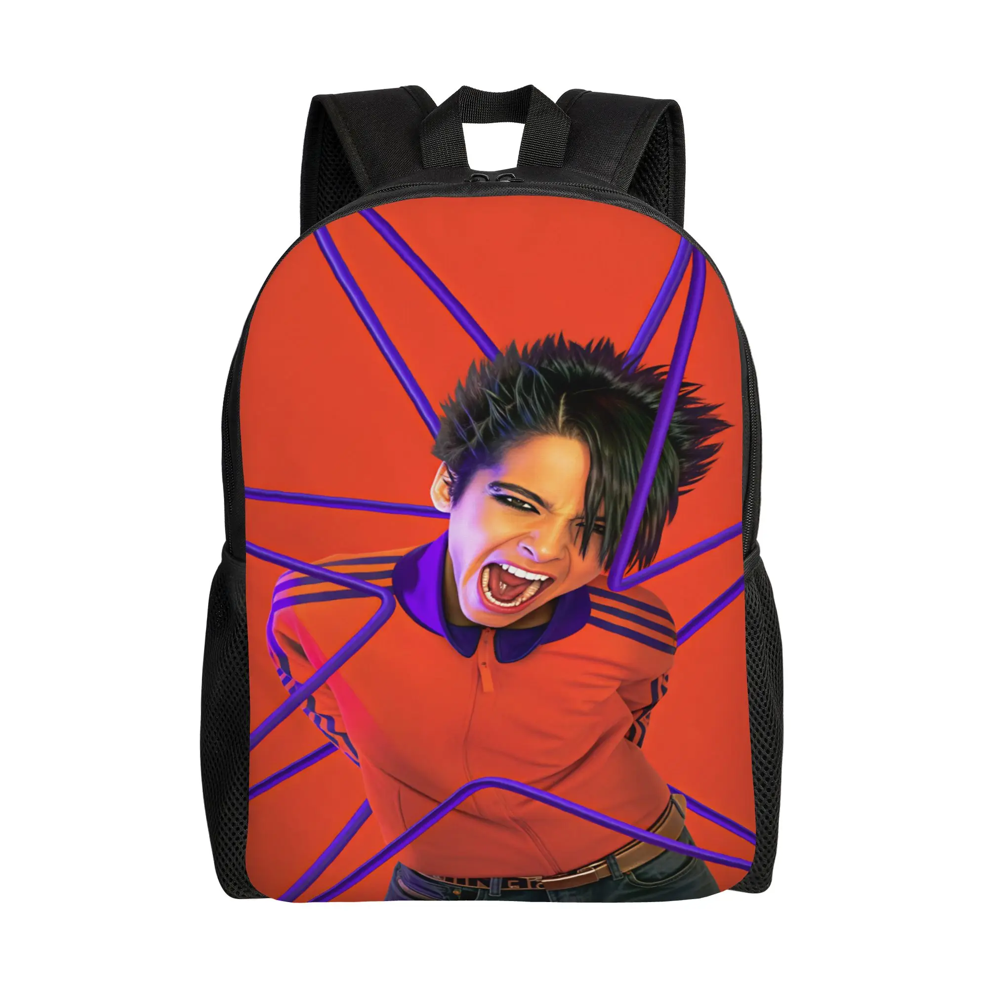 Tokio Hotel Bill Tom Kaulitz  Backpack  Hiking Backpacks Women Men Kawaii High School Bags Design Big Rucksack