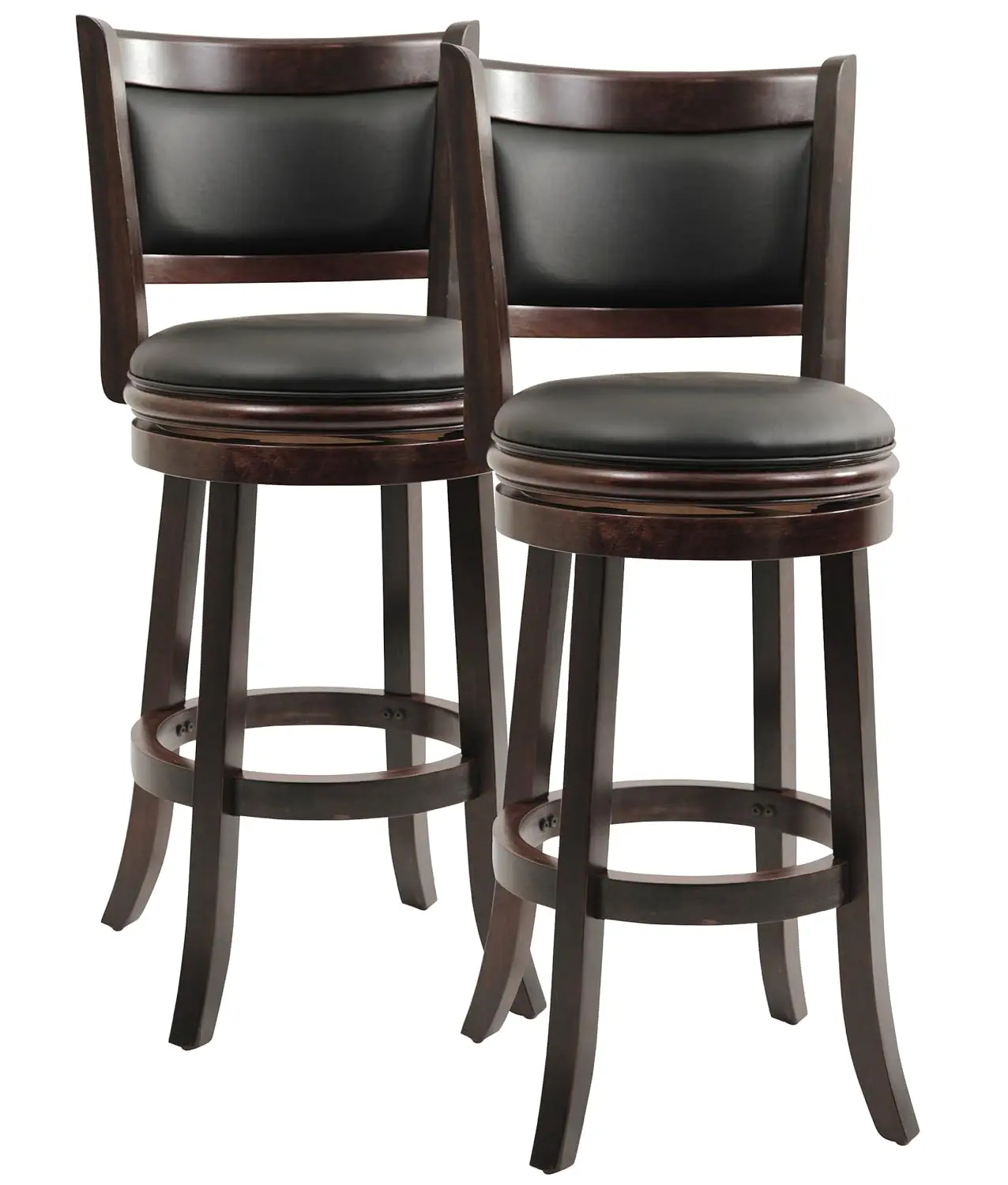 

Height Swivel Stool, 29-Inch, Cappuccino, 2-Pack, Customized