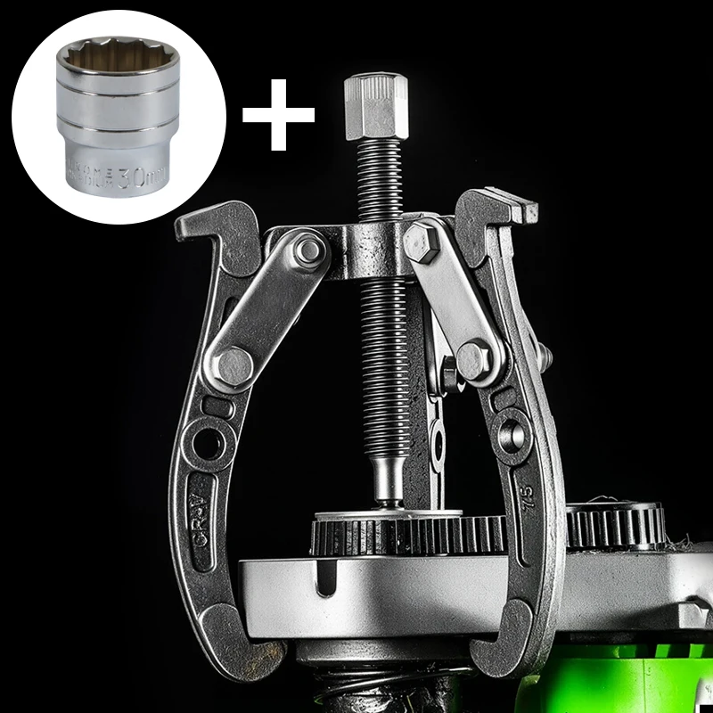 

Gear Puller 3/4/6 Inch 3 Jaw Heavy Duty Reversible Bearing Removal Tools Flywheel Pulley Extractor Steel Auto Repair Hand Tool