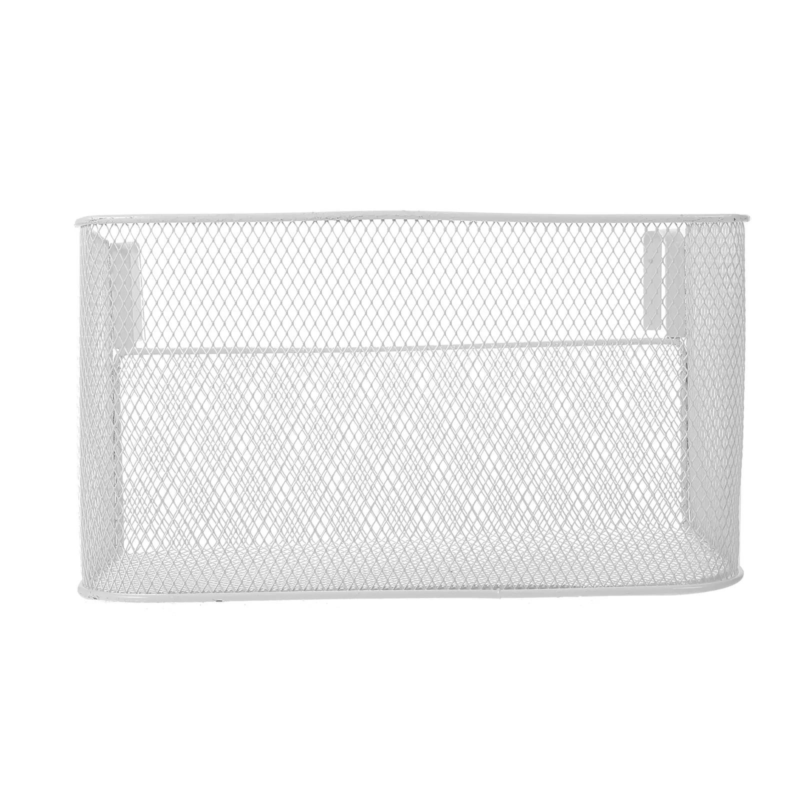 

Белая металлическая подвесная корзина-органайзер для хранения бритв в ванной, прикроватная полка для общежития, для хранения над туалетом, для двухъярусной кровати