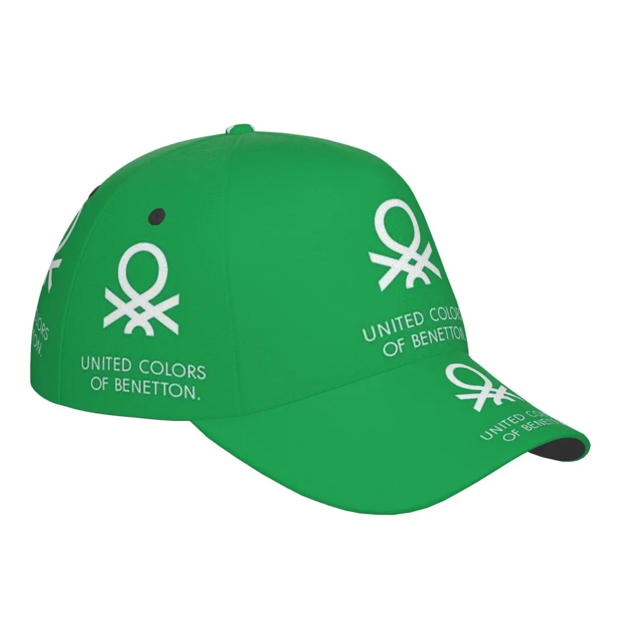 Bonés de beisebol dos cores unidas de Benetton, chapéus masculinos e femininos, boné casual ajustável ao ar livre, chapéu de beisebol, casquette