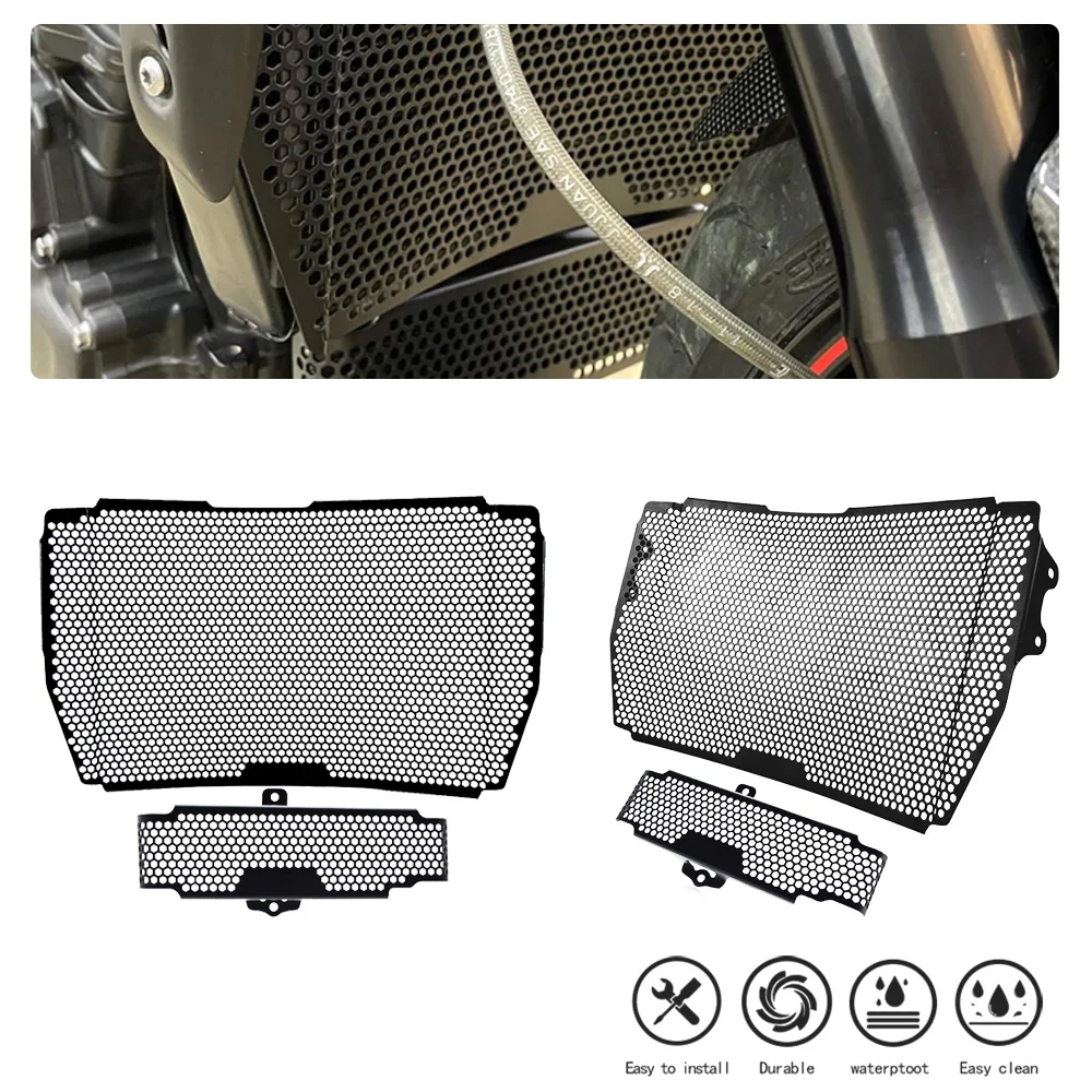 NEW FOR Speed Triple S RS 1050 1050S 1050RS 2016 2017 2018 2019 2020 Motorcycle Radiator Grille Guard Oil Cooler Set Accessories