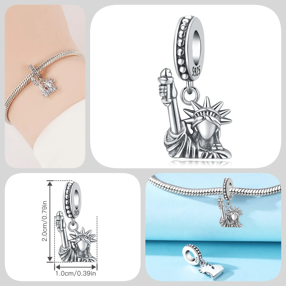 HEIßER 925 Sterling Silber Cartoon Charakter Arzt Krankenschwester Paare Perlen Fit Frauen Armbänder Charms DIY Geburtstag Party Geschenke Schmuck – Detail 6