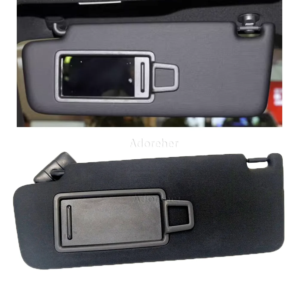 

1 шт. левый черный передний солнцезащитный козырек с зеркалом для макияжа 5GG857551 5GG857552 для VW Golf 7 Jetta MK7 Passat B8