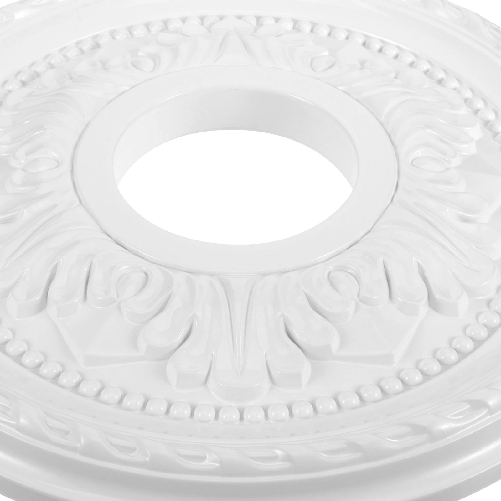 

Ceiling Lamp Base White Small PU PVC Light Fixture Component for Home Office Chandeliers Fan Ceiling