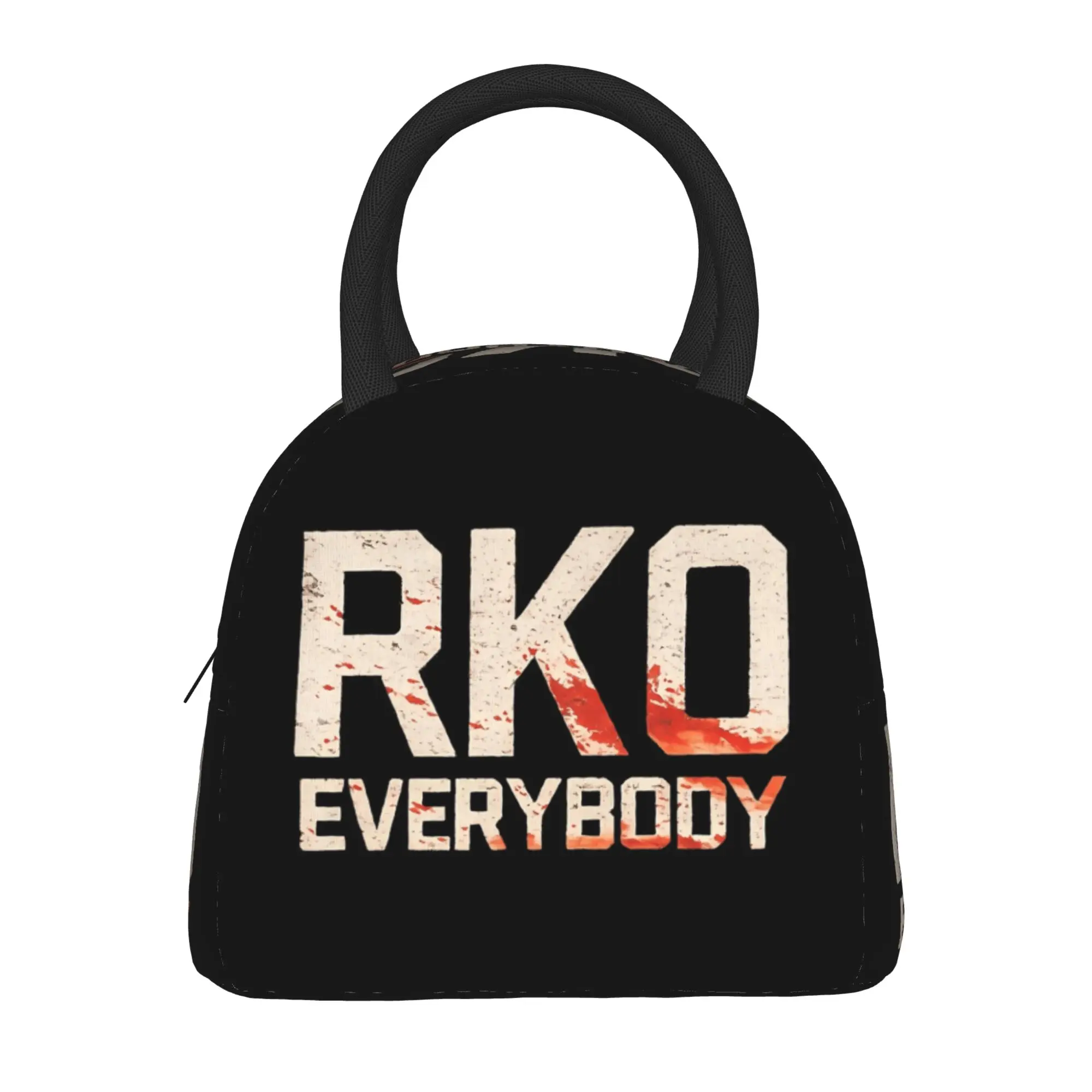 Randys Ortons RKO Everybody Merch Insulated Lunch Bags Wrestling Fighting Travel Food Box Reusable Thermal Cooler Lunch Boxes