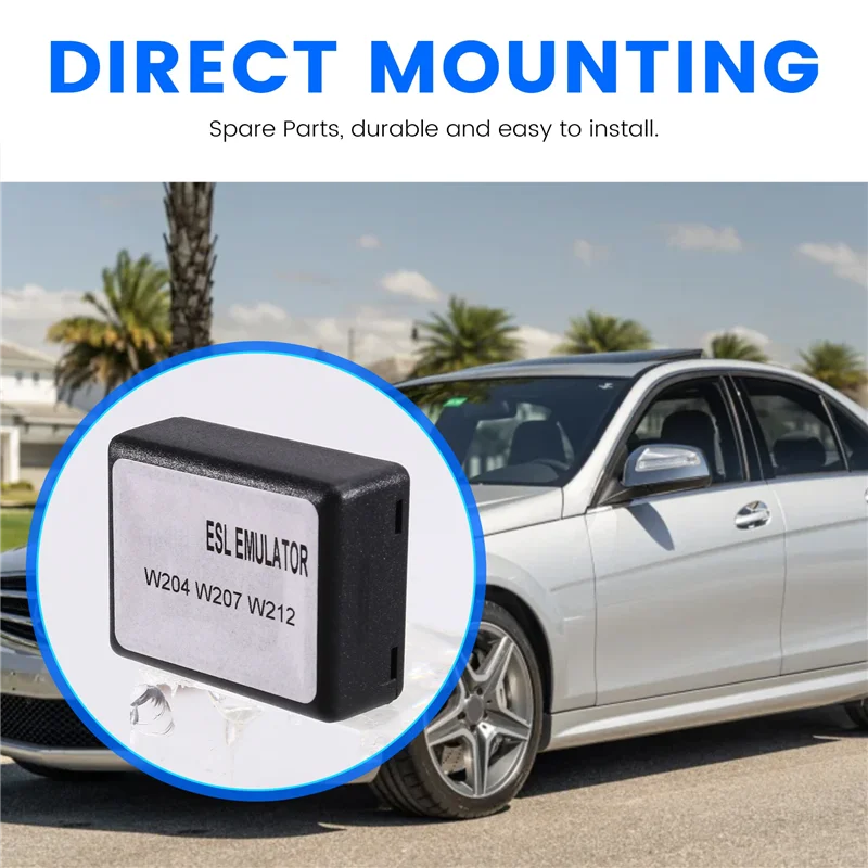 

Эмулятор блокировки рулевой колонки, датчик ESL ELV, универсальный эмулятор блокировки рулевого управления для Mercedes Benz, датчик ELV замка рулевого управления