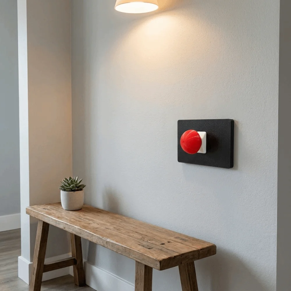 3D Printed Wall Switch Cover Dustproof Lightweight Socket Panel Smooth Surface Easy To Clean Decorative Switch Cover Living Room