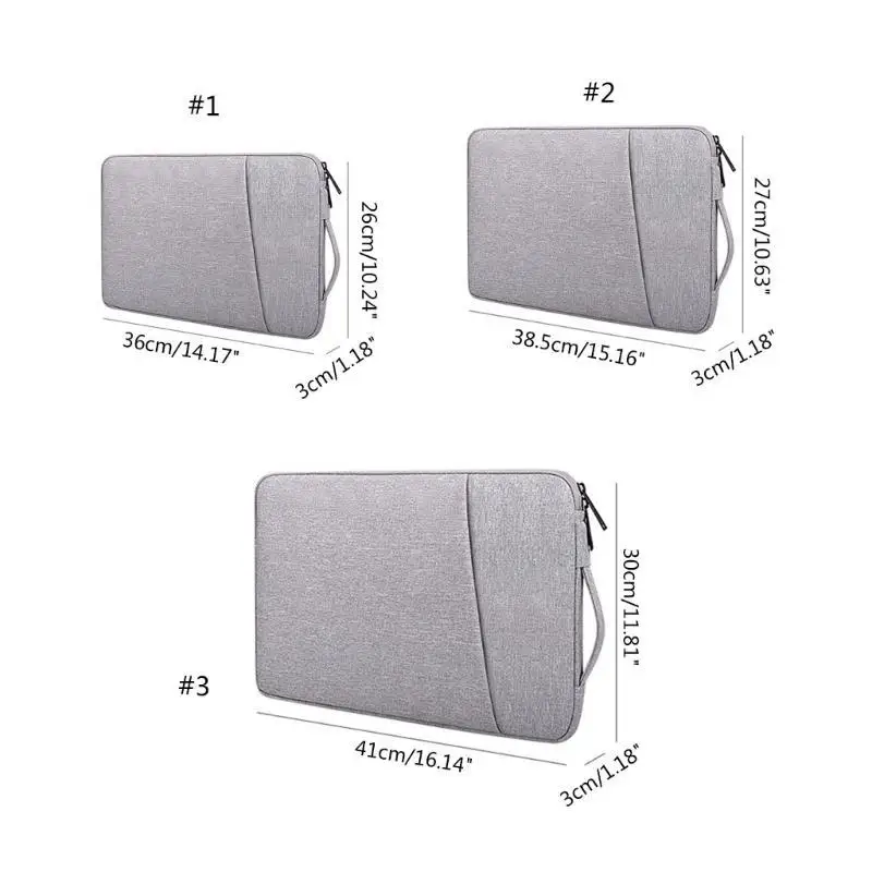 D46D Bag Bag Bag Bag مقاومة للماء غلاف كمبيوتر كمبيوتر محكم الكمبيوتر لحقائب الكمبيوتر