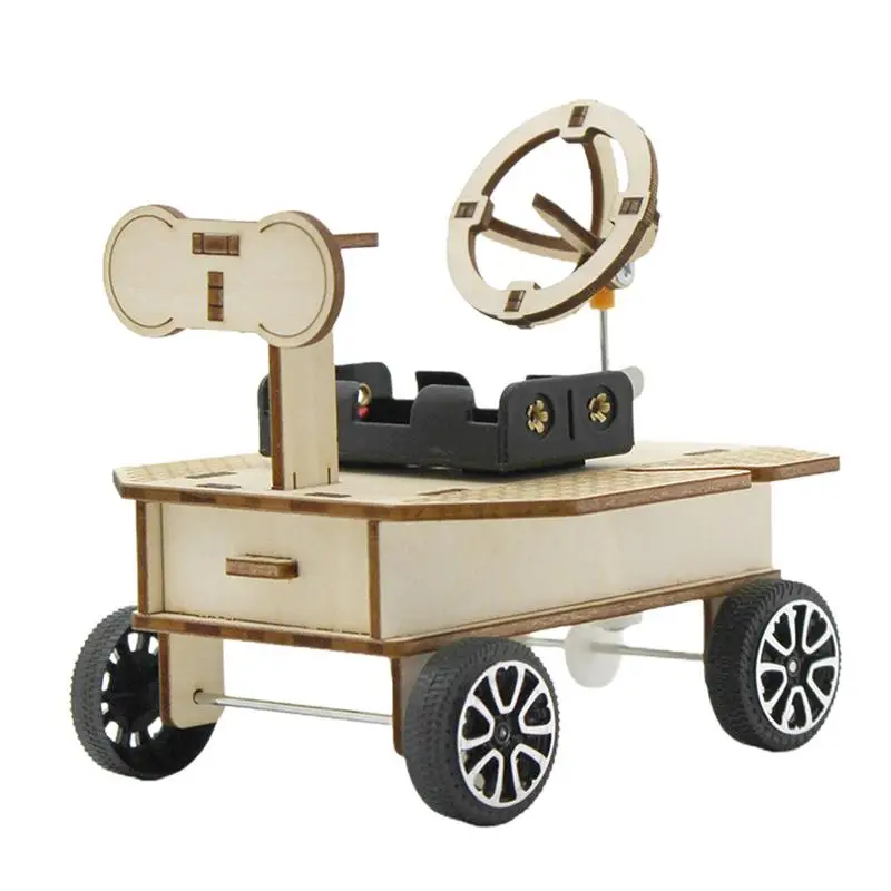 Mars Rover Model Toddler Science Toy Mars Rover DIY Kit Mechanical Puzzles Battery Operated For Classrooms Children's Room