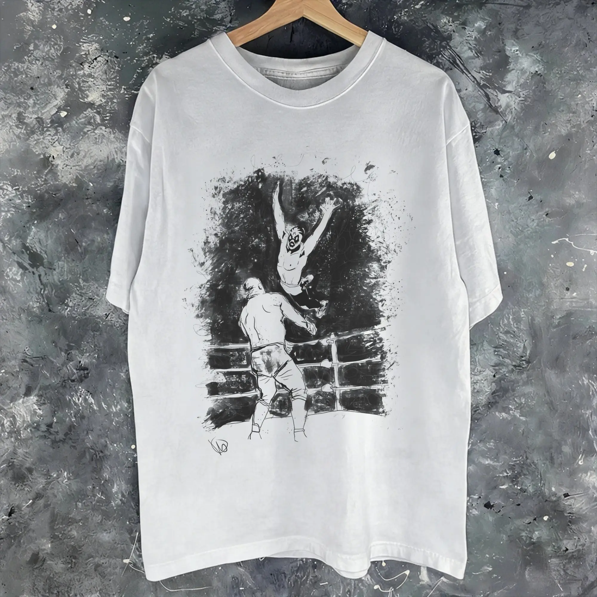 Men Women New Arrival Mil Mascaras Mexican Wrestler Mask  Tee T Shirt Cotton  T-shirts Clothing