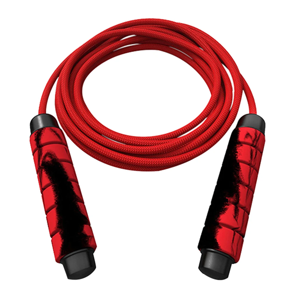 

Fitness Training Jump Rope Duplex Bearing Handles Beaded Workout Weighted Student