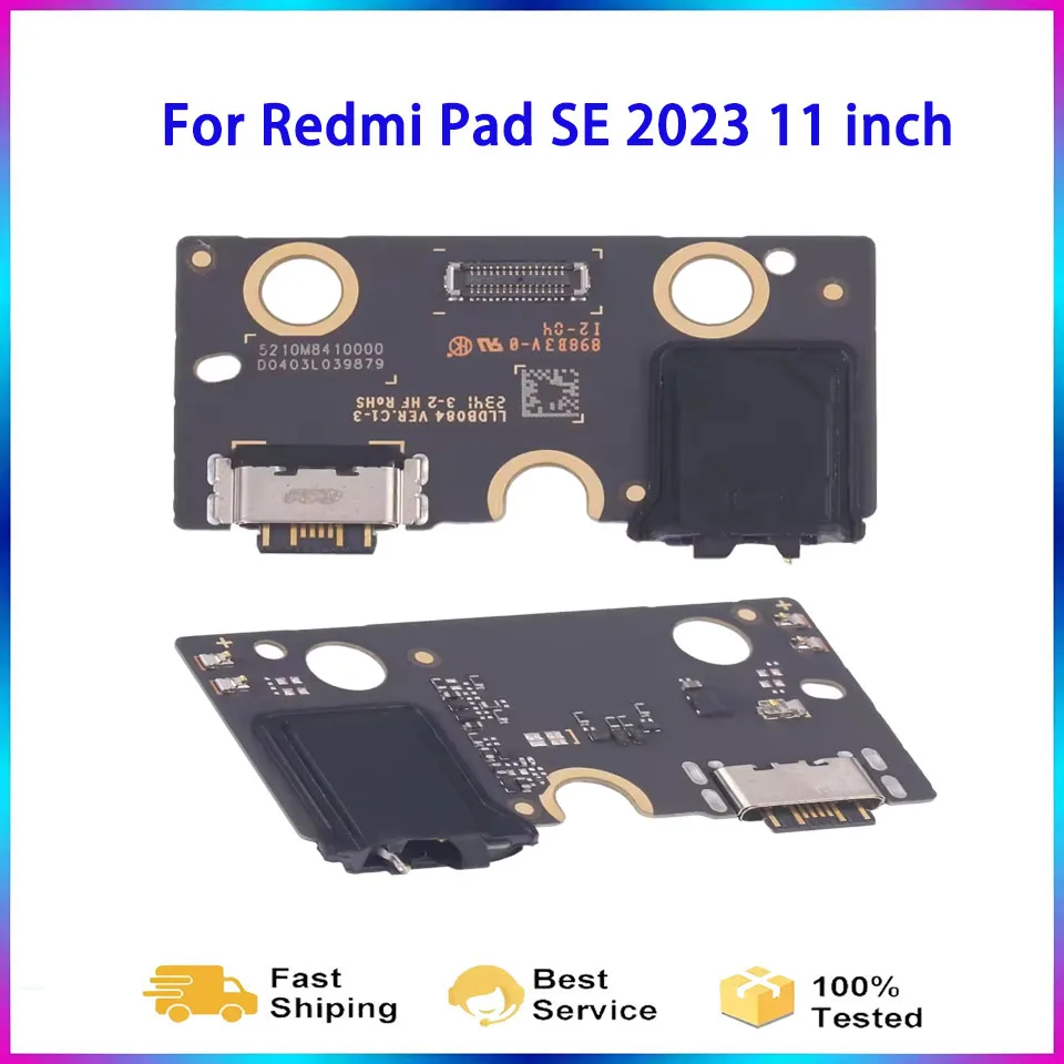 11 inch Charging Port Board for Redmi Pad SE 2023 Phone Flex Cable Board Repair Replacement Part