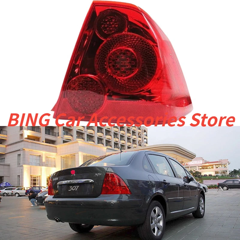 

car accsesories For Peugeot 307 2004-2013 tail light assembly Reversing lights Turn lamp Brake lamp Replace original tail light