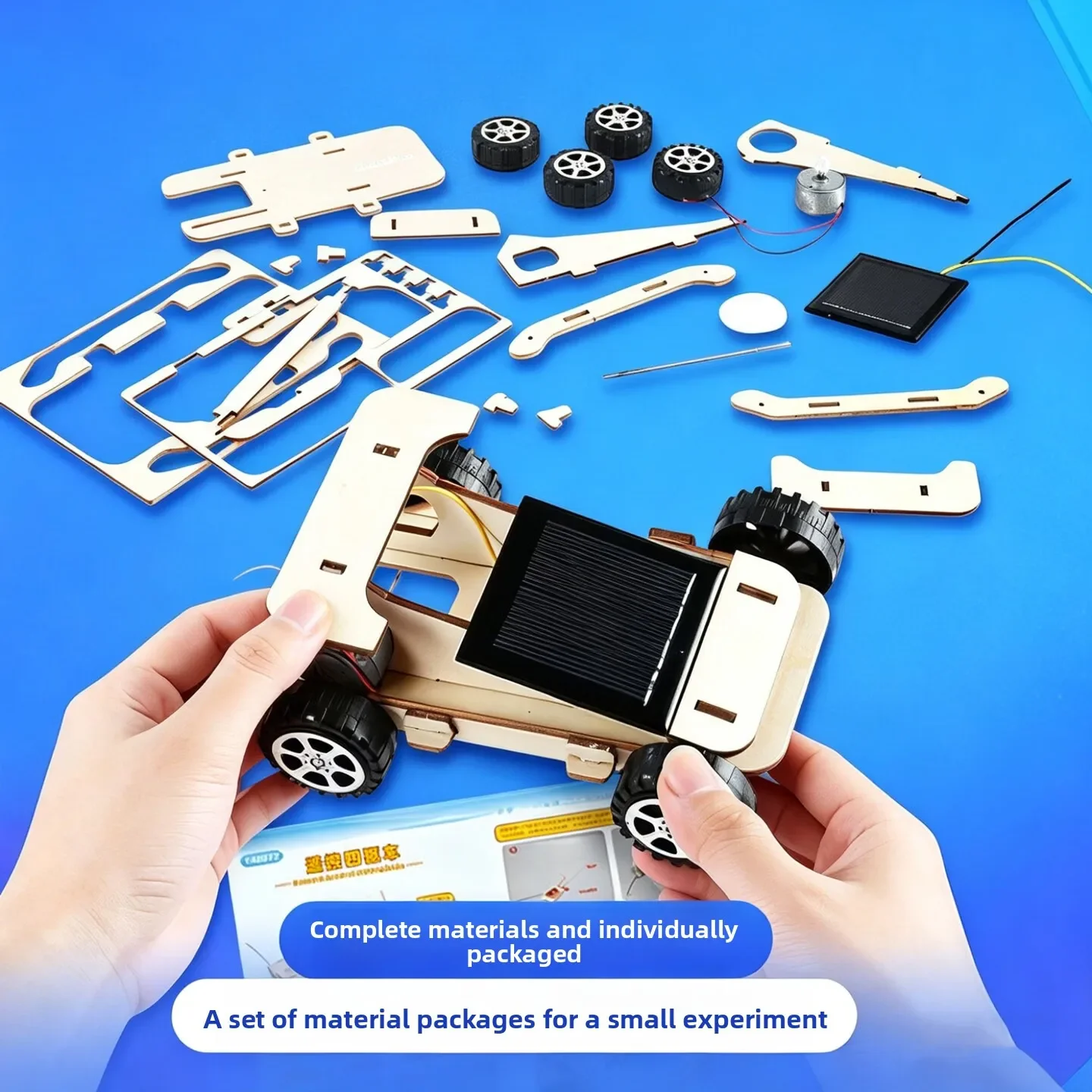 20-Piece Physics Experiment Kit, DIY Science Building Materials for Small Inventions, Logic Practice and Kids Creative Projects