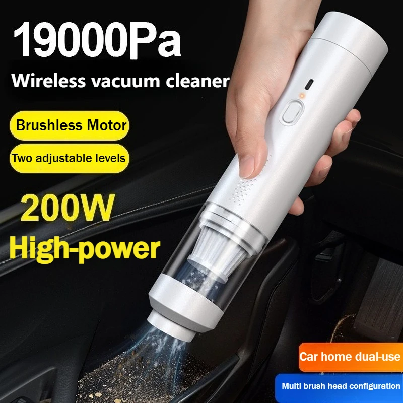 

Portable Cordless Handheld Vacuum Cleaner Powerful Suction Car Dust Buster for Quick Cleaning Auto Interior Detailing Tool