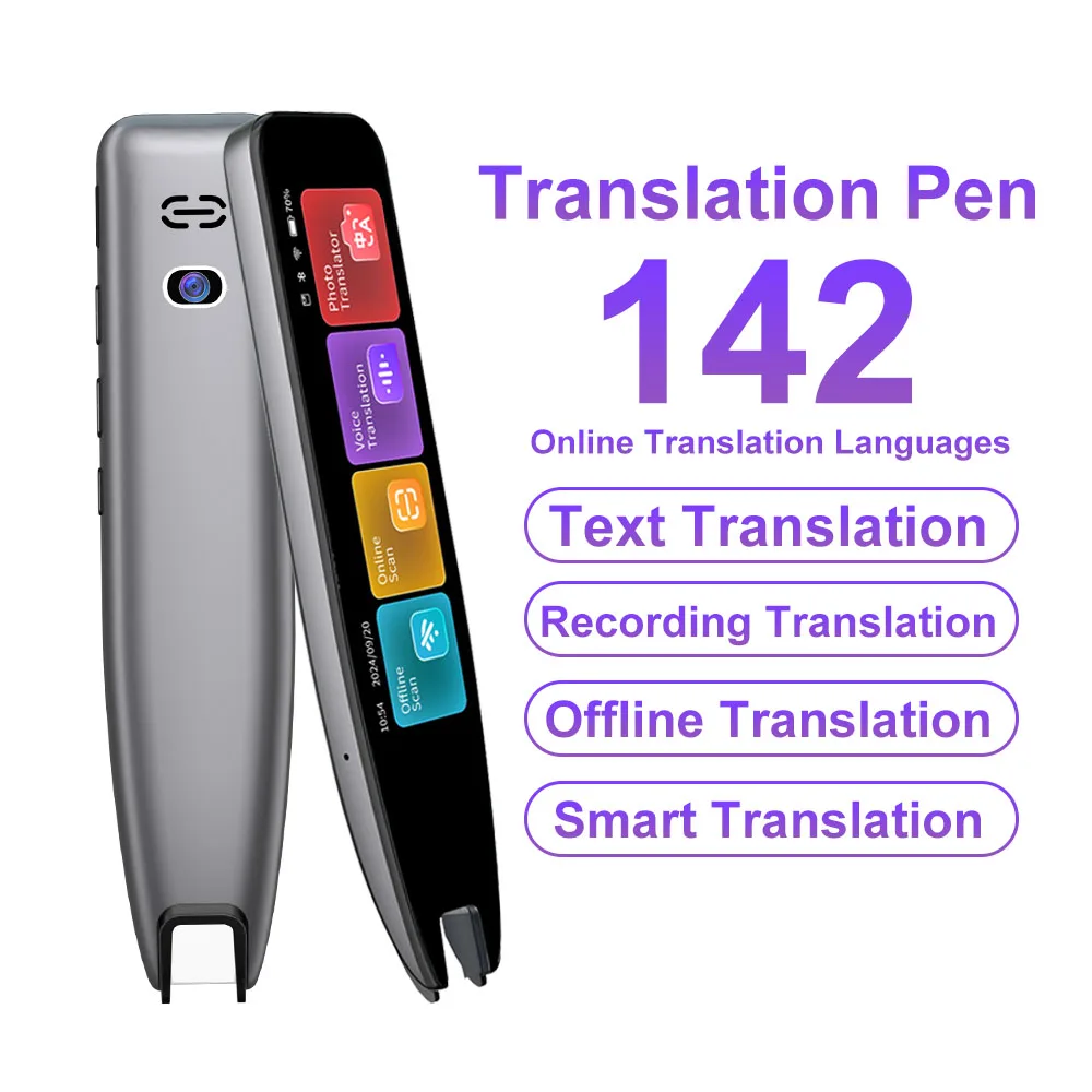 

Translation Pen for Language Learning 142 Languages Voice Translator Pen Text Excerpt Portable Pen scanner translator for Travel