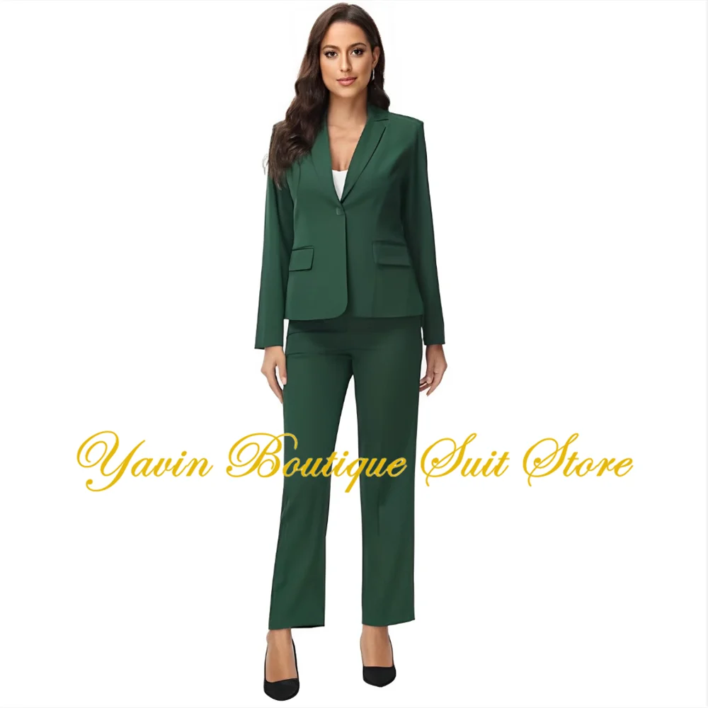 Women Suits 2 Piece Set Pants Business Suits for Women Suits for Work Professional Ladies Pants Suits