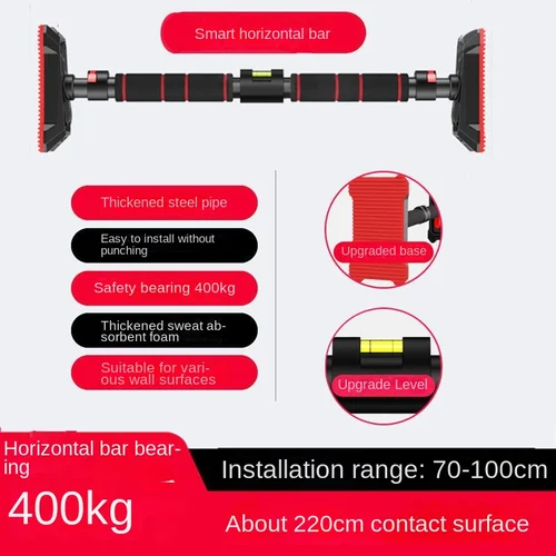 비 천공 수평 바, 홈 인테리어 문짝, 복도 벽에 풀업, 어린이 및 성인용 