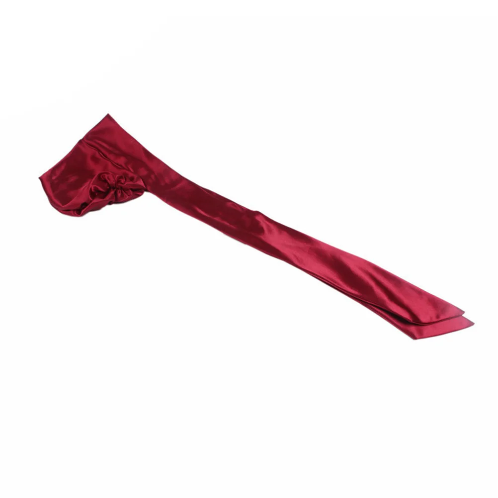 

1Pcs Satin Chemotherapy Cap Durable Protect Hairdo Sleeping Cap Women Hair Loss Bowknot Wine