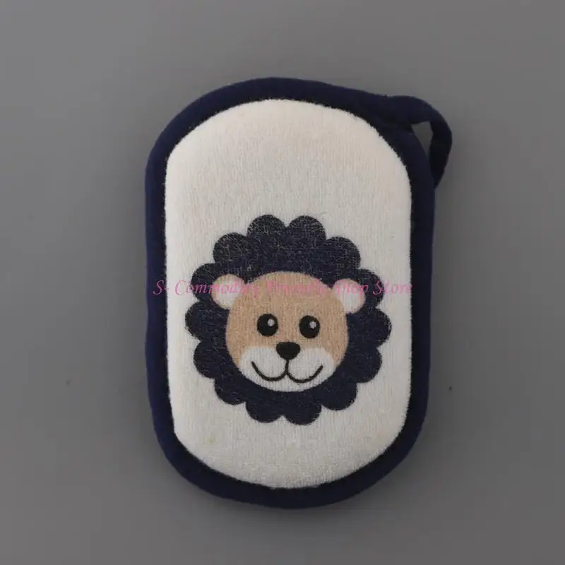 85AE Soft Baby Bath Sponge Washcloth Gentle Baby Shampoo Sponge Baby Bath Sponge Large Perfect for Newborns Delicate Skin