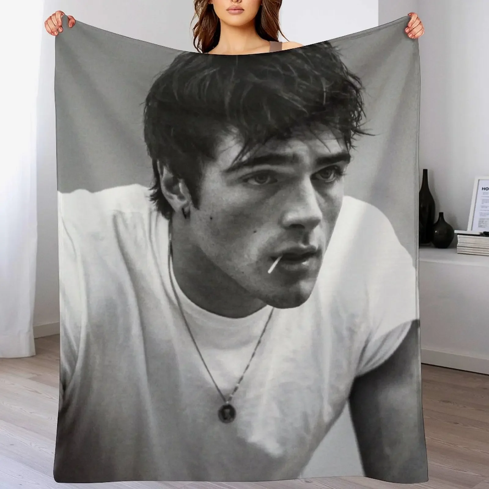 

Jacob Elordi Throw Blanket Decorative Beds Bed covers heavy to sleep warm winter Blankets