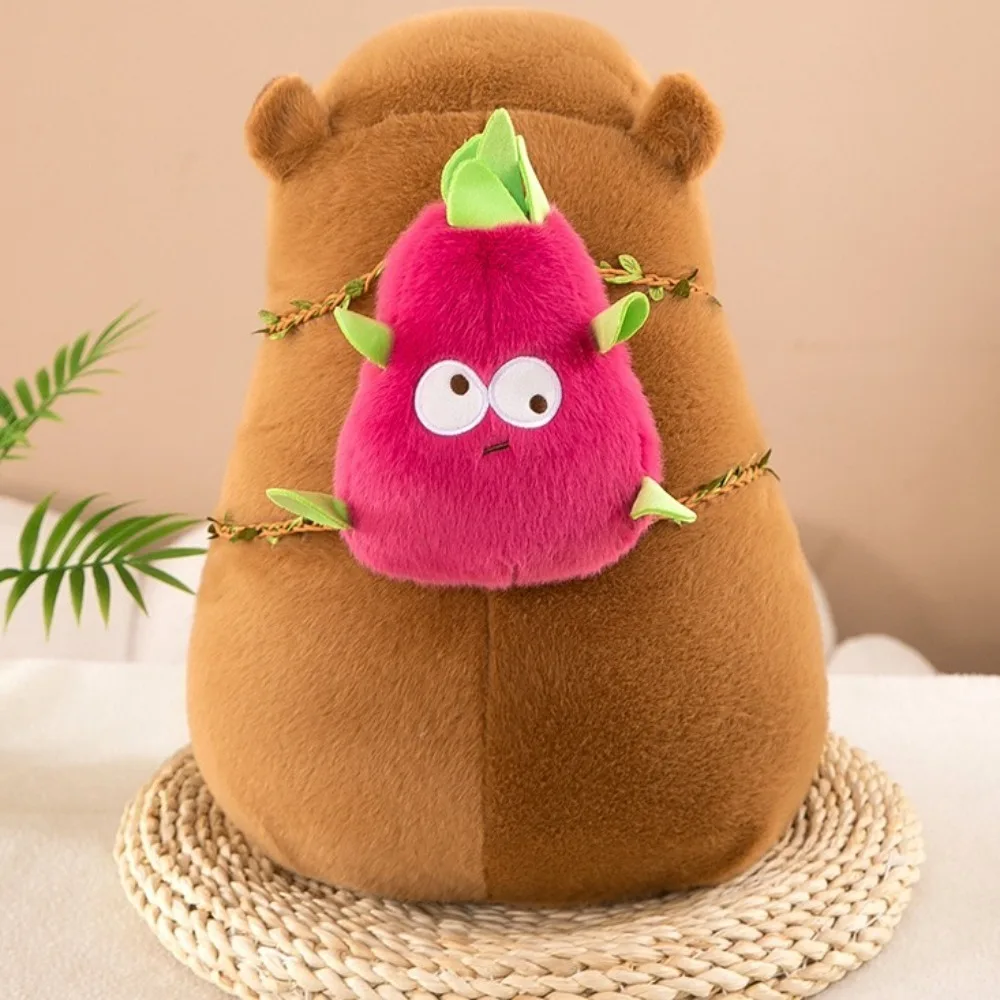 

Cartoon Capybara Plush Doll Simulation Fluffy Capybara Plush Toy Soft Cute Capibara Fluffty Doll Birthday Gift