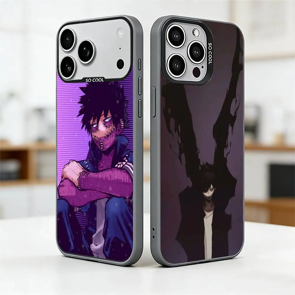

MHA Dabi Bnha Phone Case For iPhone 17,16,15,14,13,12,11 Plus,Pro Max,XS,Colorful Silver Phone case Funda Cover