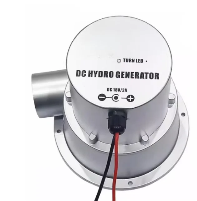 Hydraulic generator 12V24V water flow turbine type field household small hydraulic generator DC permanent magnet brushless