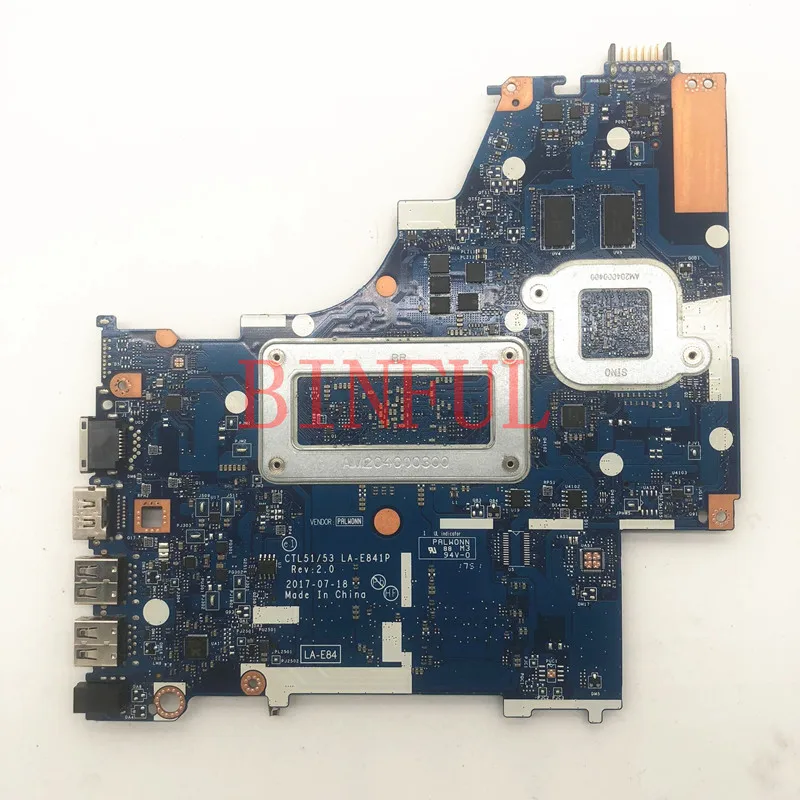 Mainboard 924725-601 924725-501 924725-001 For HP 15-BW Laptop Motherboard CTL51/53 LA-E841P With A6-9220 100% Fully Tested Good