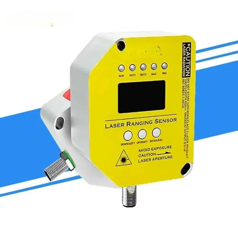 TLS‑30C 30M Laser Distance Sensor IP67 Laser Position Sensor RS485 Relay Output Multi‑Distance Measuring Industrial Sensor