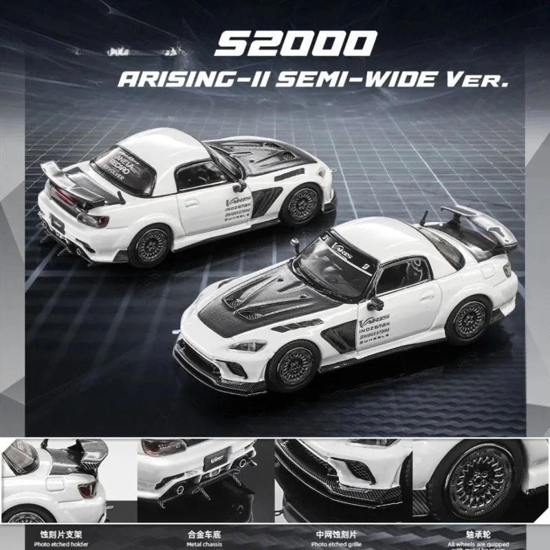 Liomio 1:64 Varis S2000 Tokyo Auto Salon, Modelo de Auto de Aleación, Colección de Modelos, Regalo para Niños, Regalo de Navidad, Regalos para Hombres