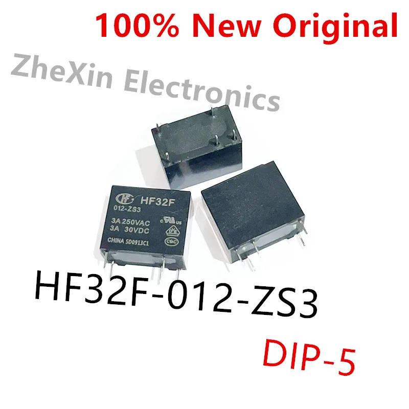 10PCS/Lot   HF32F-024-ZS3 、HF32F-012-ZS3 、HF32F-005-ZS3  New Original Power Relay   HF32F/012-ZS3 、HF32F/005-ZS3 、HF32F/024-ZS3