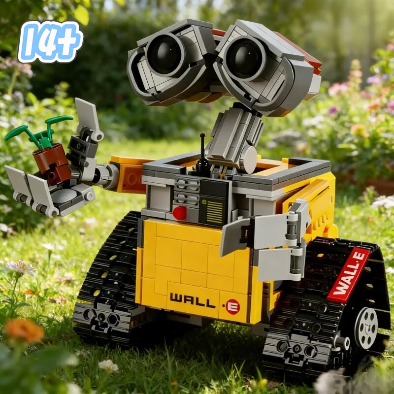 

В наличии! Новинка! Горячие продажи! 677 деталей. Креативный робот Wall-E. Набор для сборки. Декор для дома. Конструктор 21303. DIY модель. Игрушки для детей и взрослых. Подарок.