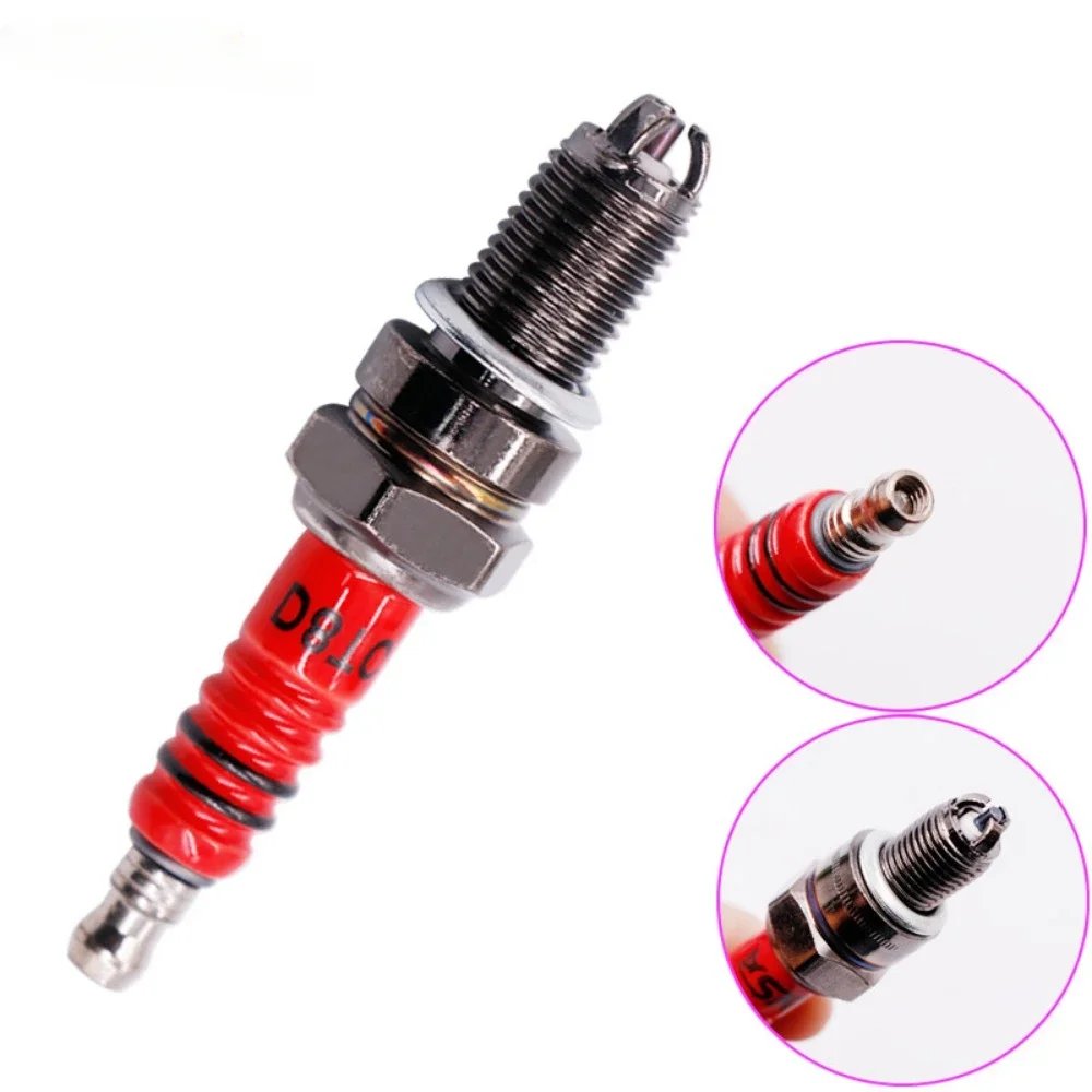 

Profession 2pcs Racing Sparks Plugs 3 Electrode A7TC D8TC 110 125 150 Atv Scooter Dirt Bike Go Kart Triple Electrode General New