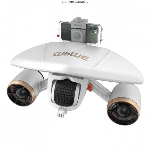 4.3Mph Dual Motor 40M Dive Scooter 60mins Diving Equipment Water Spo  Sublue WhiteShark MixPro Electric Underwater Scooter With